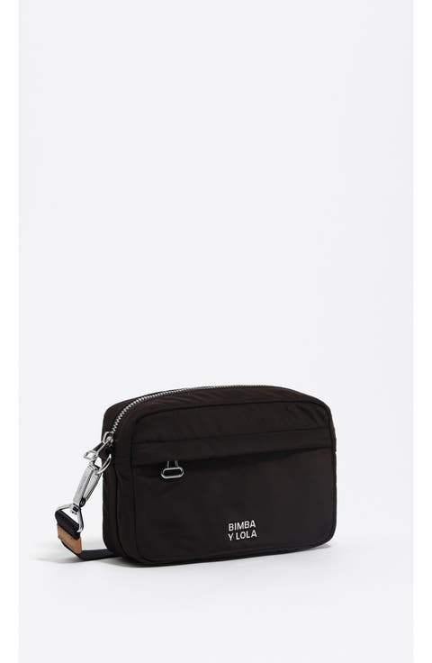Nylon Exterior Crossbody Bag