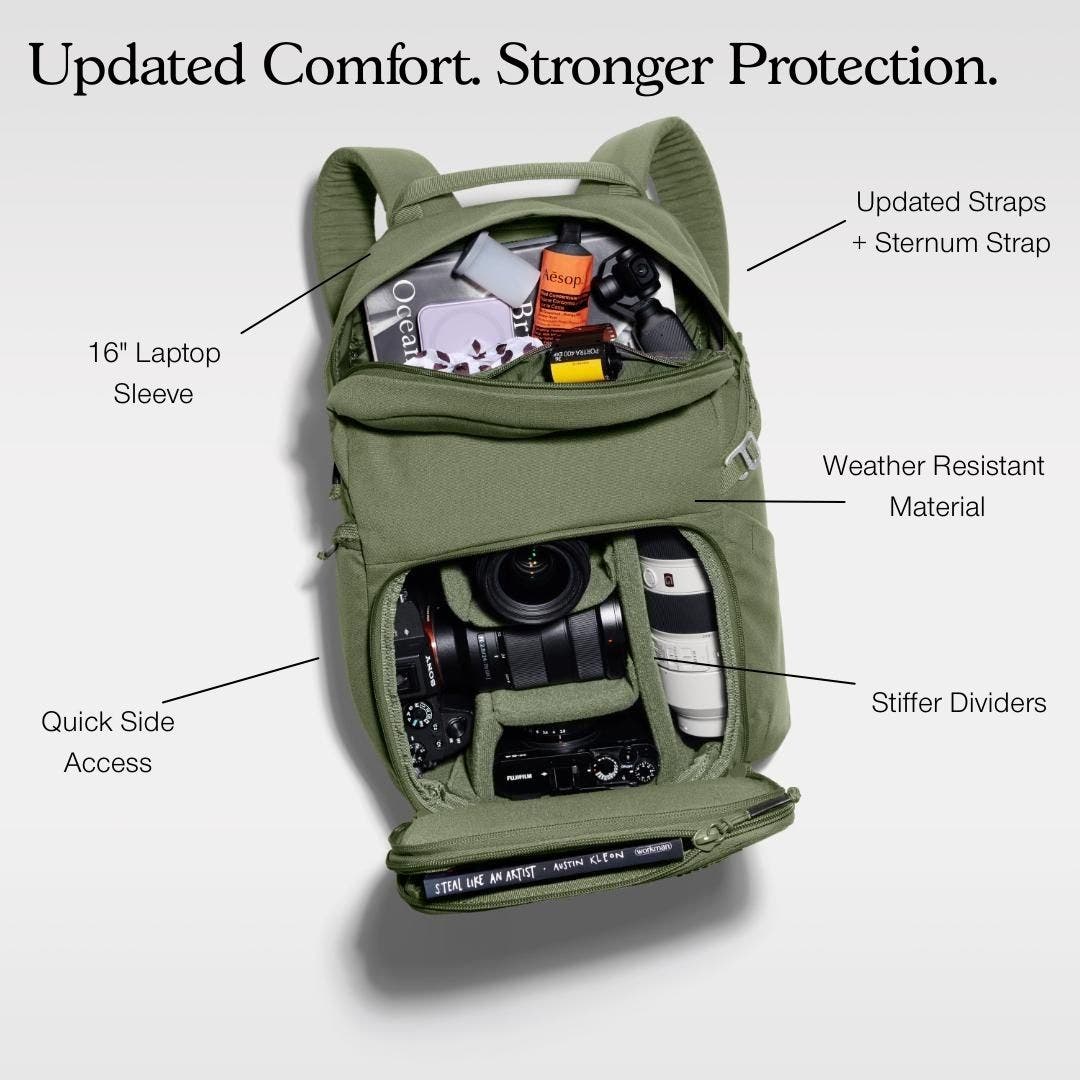 Brevite The Jumper Photo Backpack- 2026 Edition, Alternate, color, Triple Black