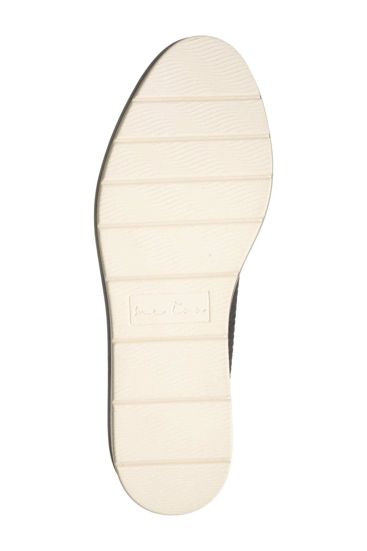 Me Too Slip-On Wedge Shoe, Alternate, color, Black Knit