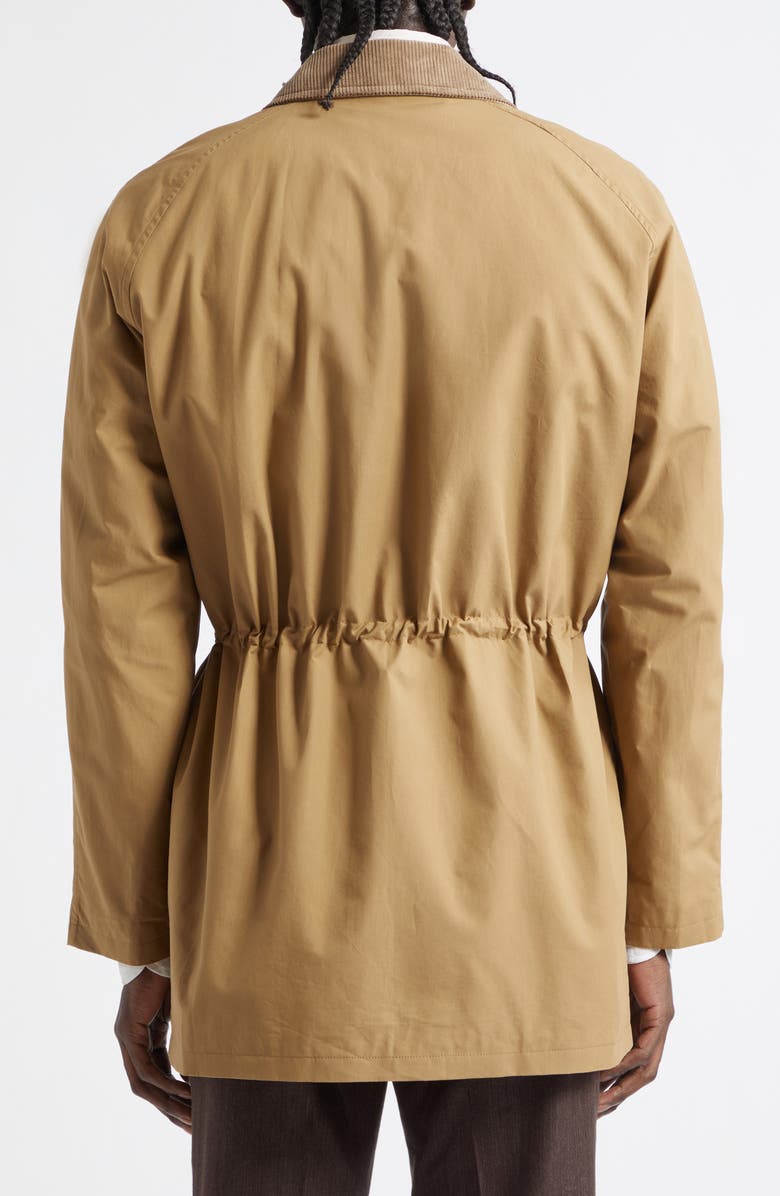 J. Mueser Waxed Cotton Game Coat, Alternate, color, Tan Wax