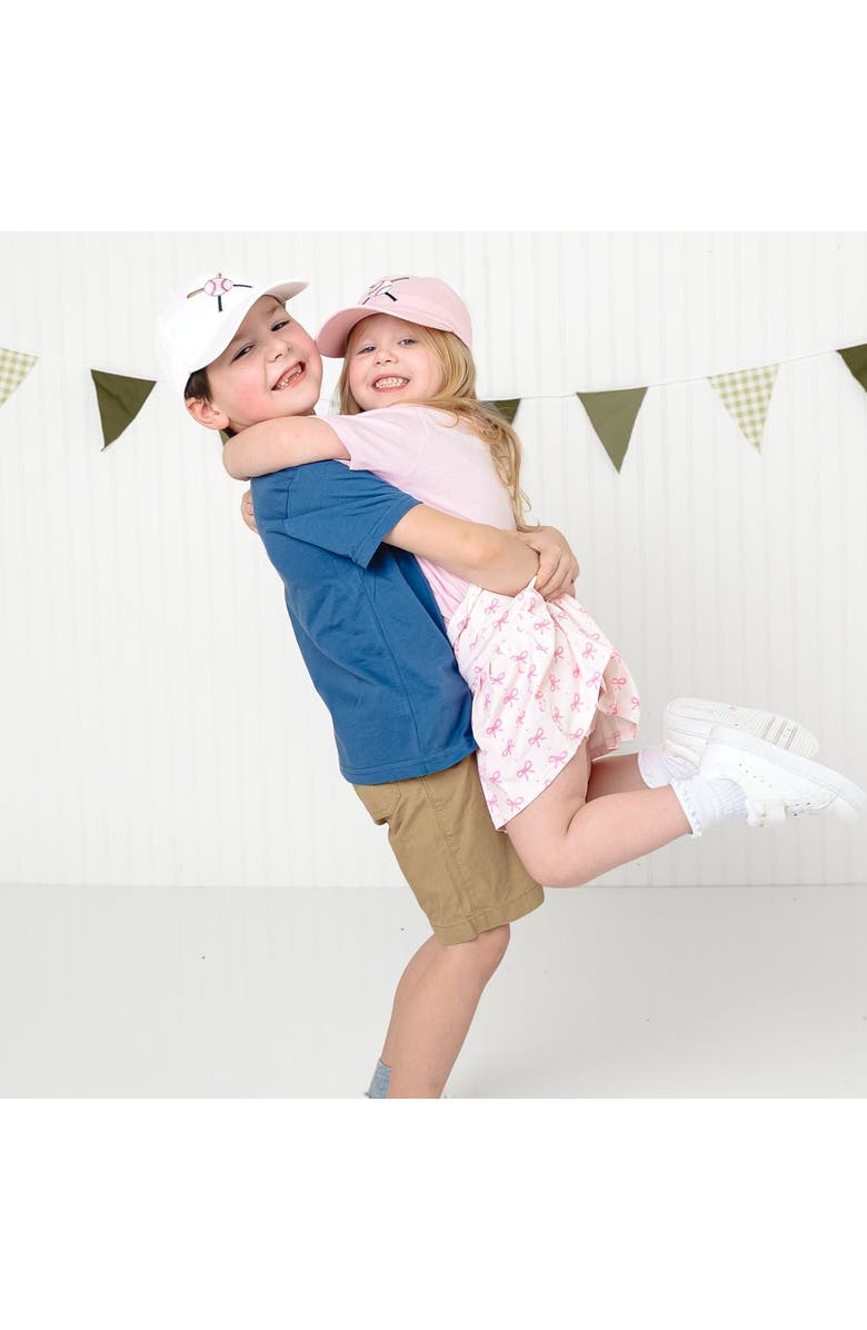 Sweet Wink Batter Up Patch Baseball Hat, Alternate, color, White