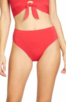 Robin Piccone Ava High Waist Bikini Bottoms