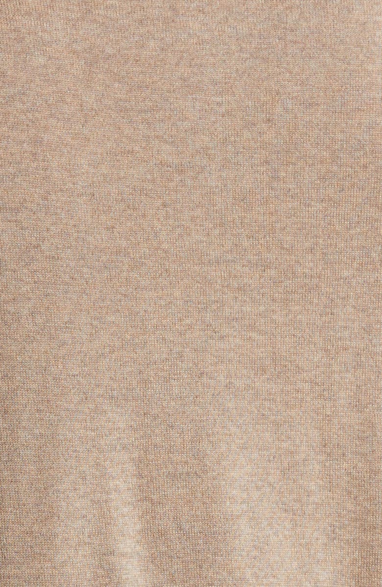 Thom Browne Virgin Wool Button-Down Cardigan, Alternate, color, Medium Brown