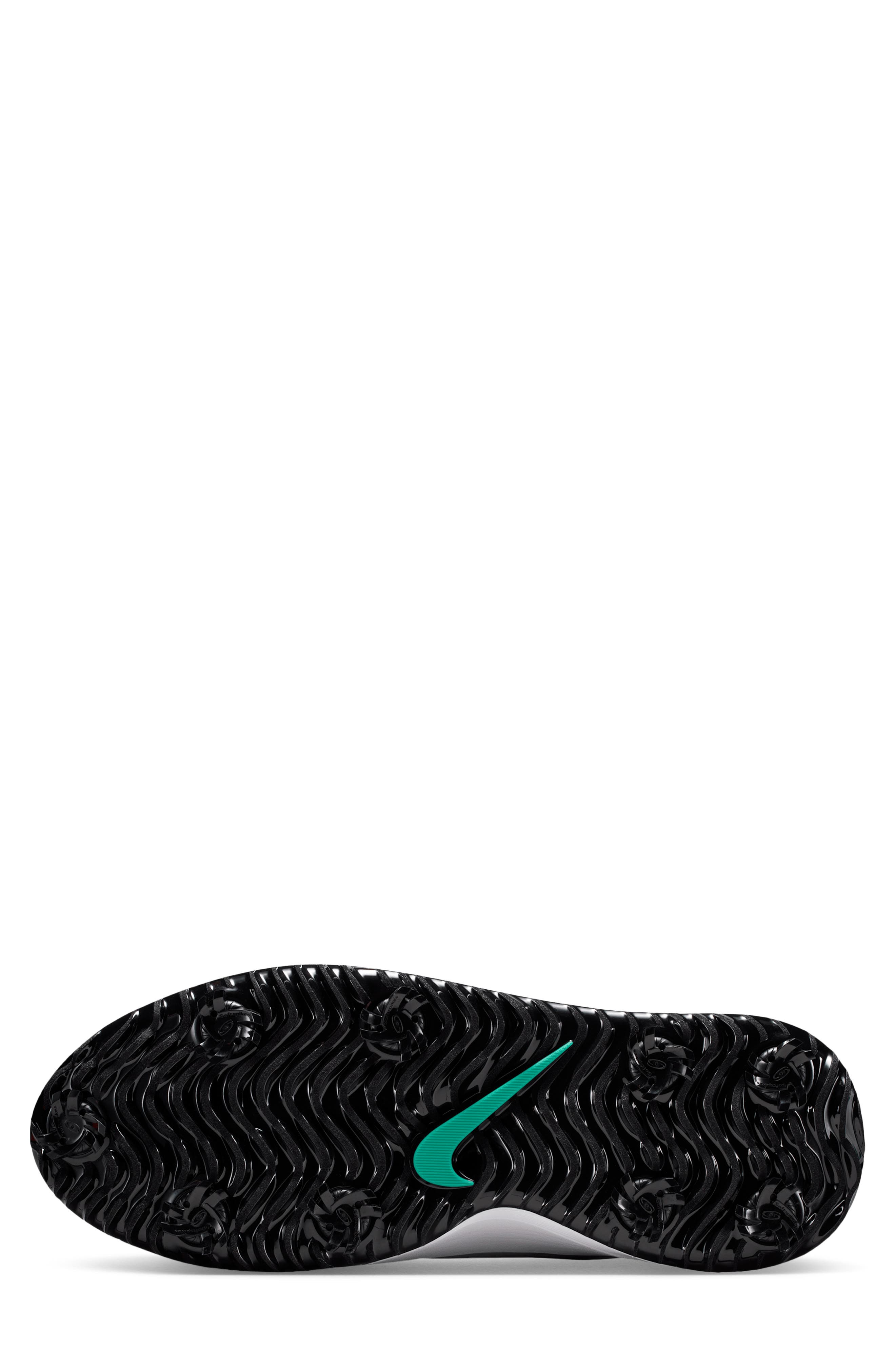 Victory Pro 4 Golf Shoe, Alternate, color, WHITE/ BLACK/ MALACHITE
