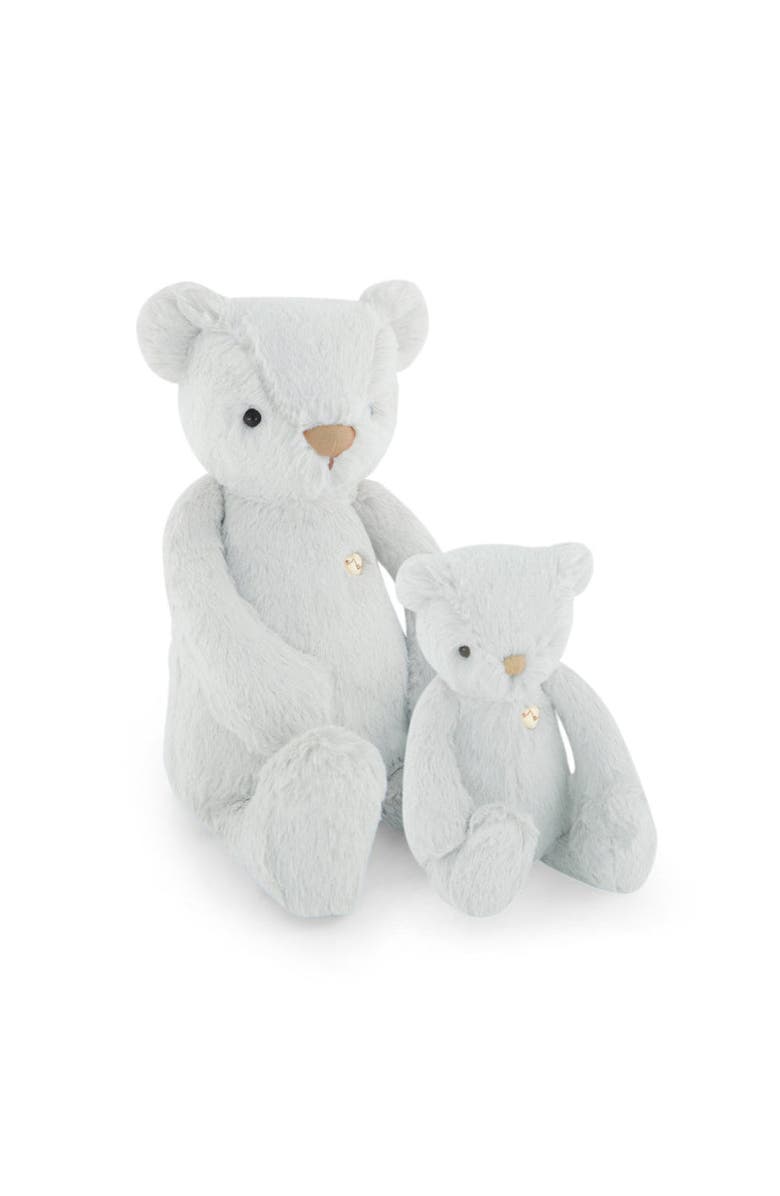 Snuggle Bunnies Georgie the Bear 12" & Little Georgie 8" Set, Main, color, Moonbeam Plush