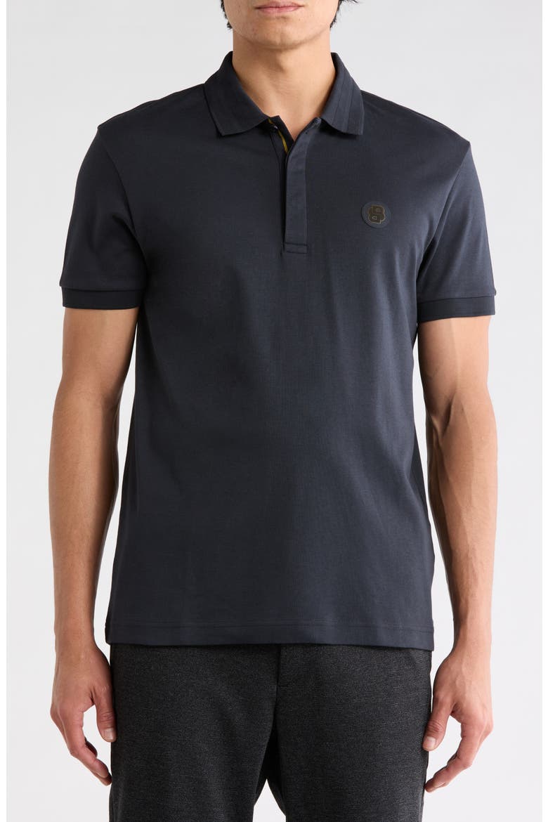 Paddy Short Sleeve Polo, Main, color, DARK BLUE