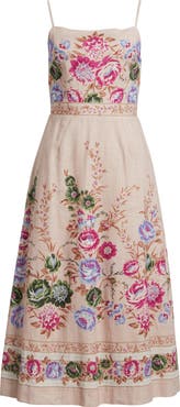 Cleobella Trina Cotton Twill Midi Sundress