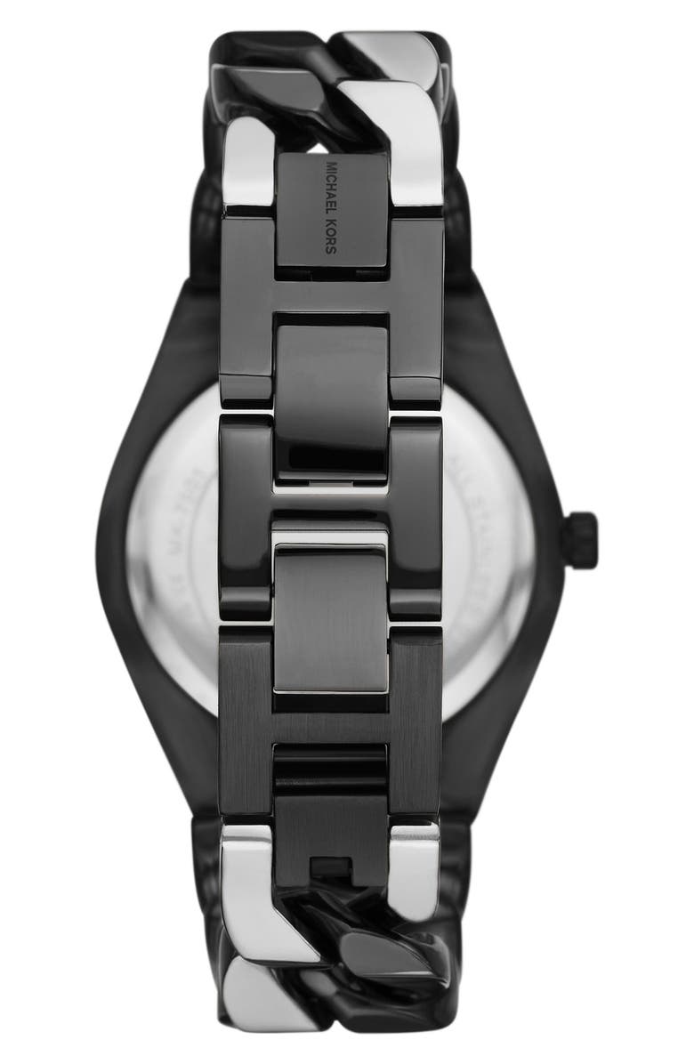 Michael Kors Lennox Stainless Steel Bracelet Watch, 37mm, Alternate, color,