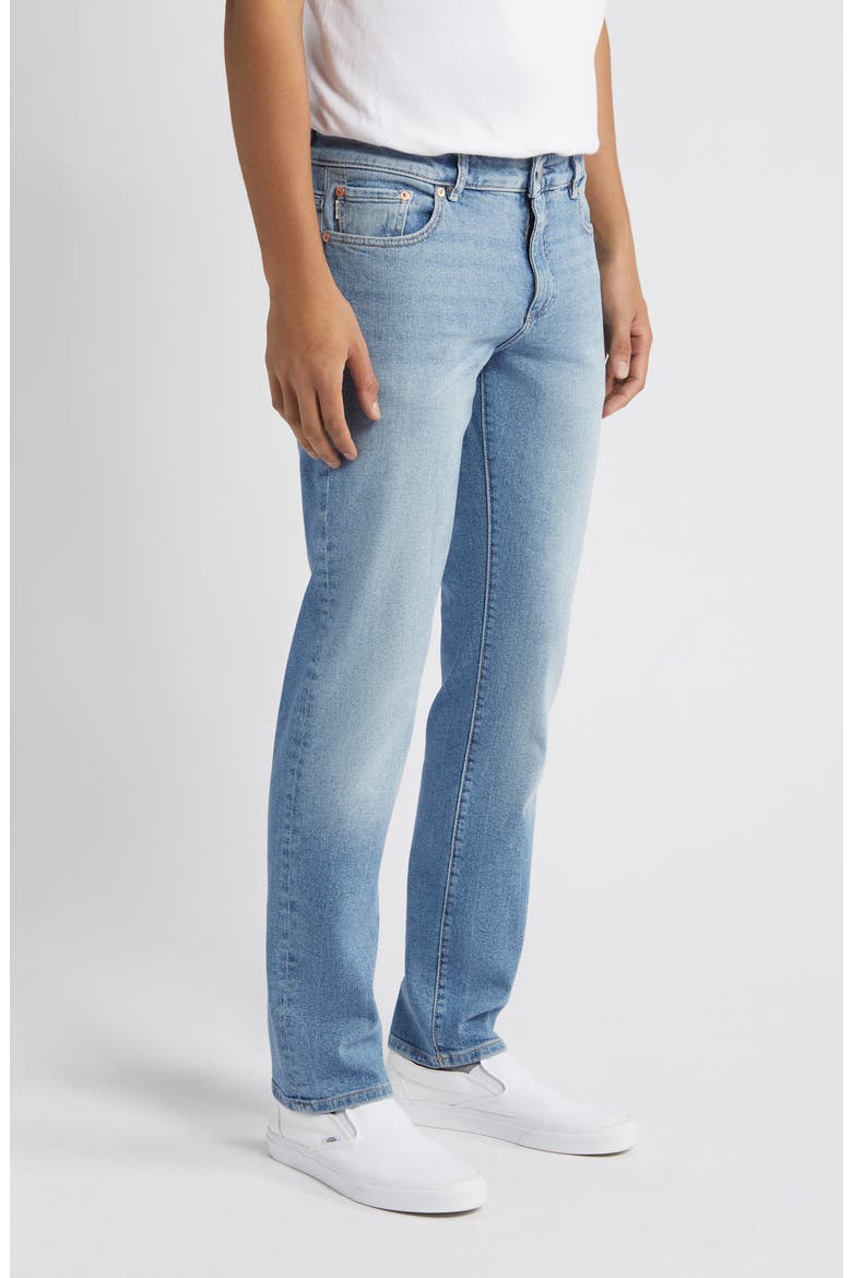 Nick DL Performance Slim Jeans, Alternate, color, AGED MID