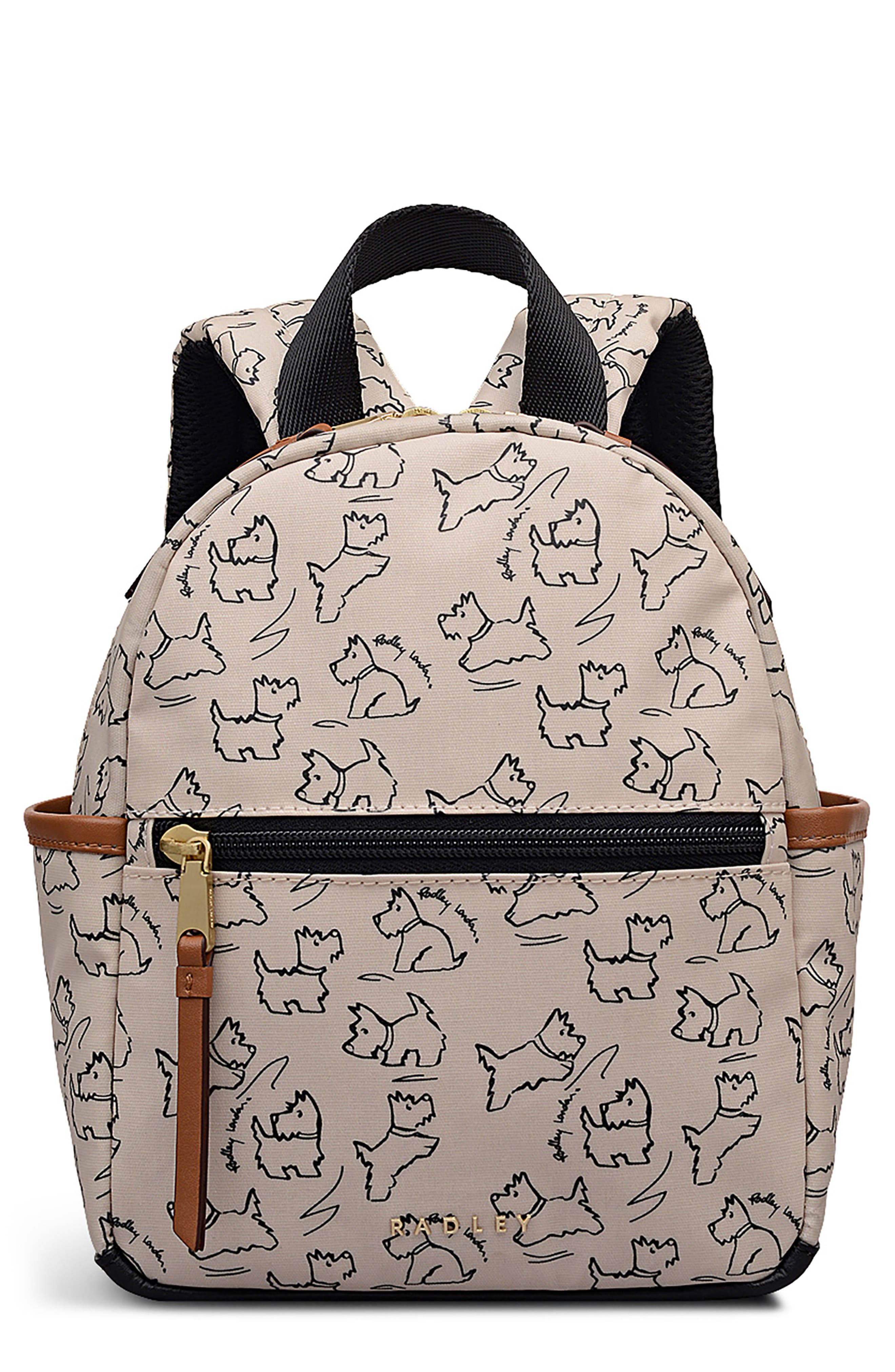 Radley Sketch Street Mini Zip Top Backpack