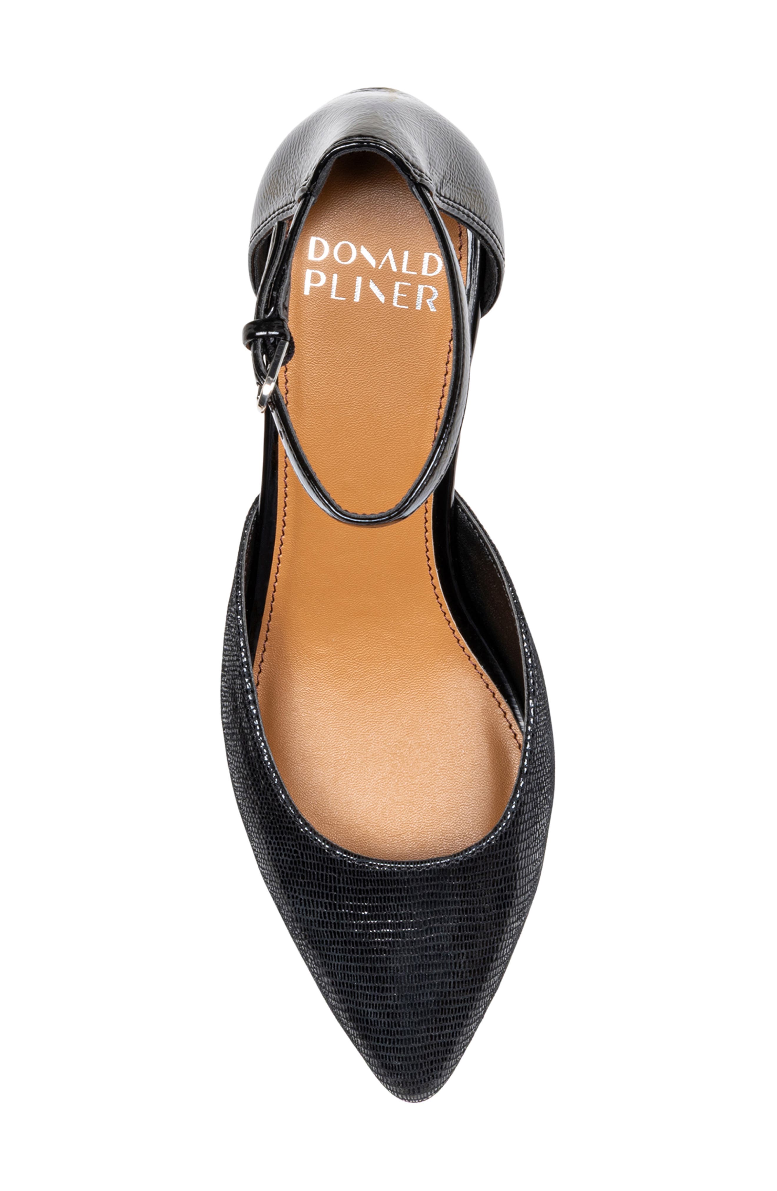 Vanya Pointed Toe Pump, Alternate, color, BLACK