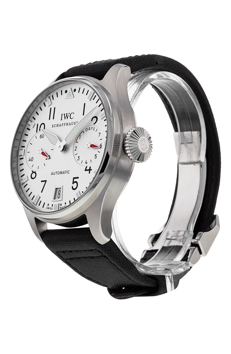 Watchfinder & Co. IWC Preowned 2012 Big Pilots Deutscher Fussball-Bund DFB Edition Automatic Watch, 46.2mm, Alternate, color, Silver/ White