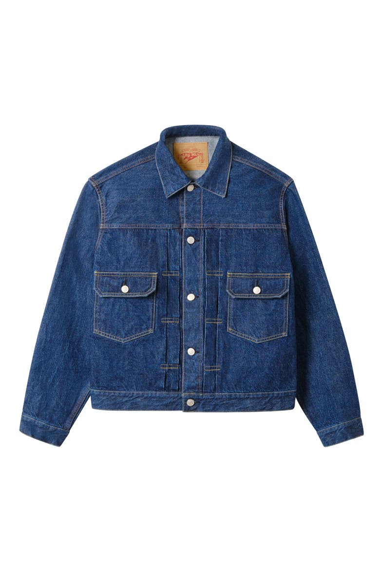 Cisco Japan Denim Jacket, Main, color, INDACO