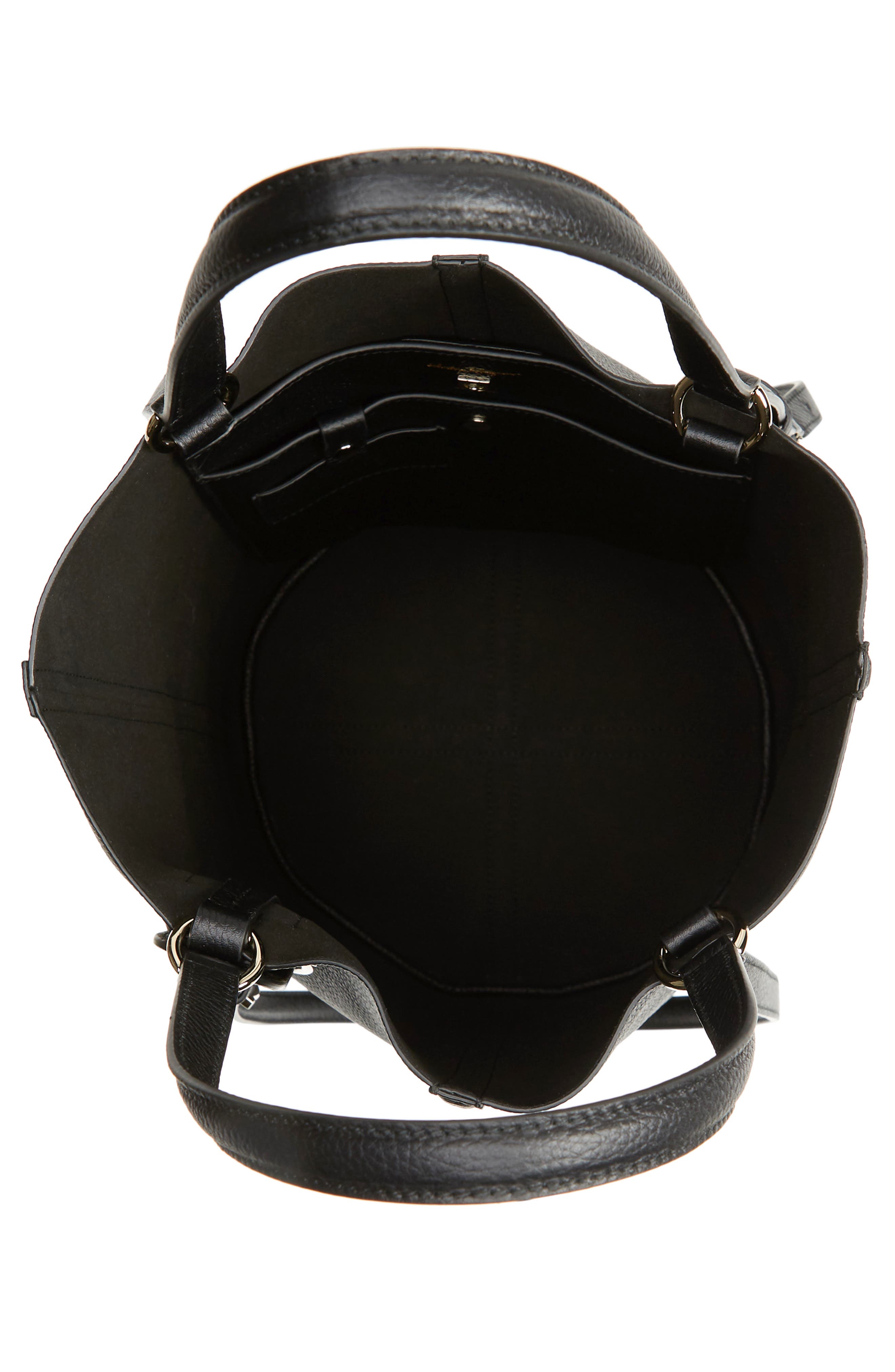 FERRAGAMO Salvatore Ferragamo Medium North/South Leather Tote, Alternate, color, 