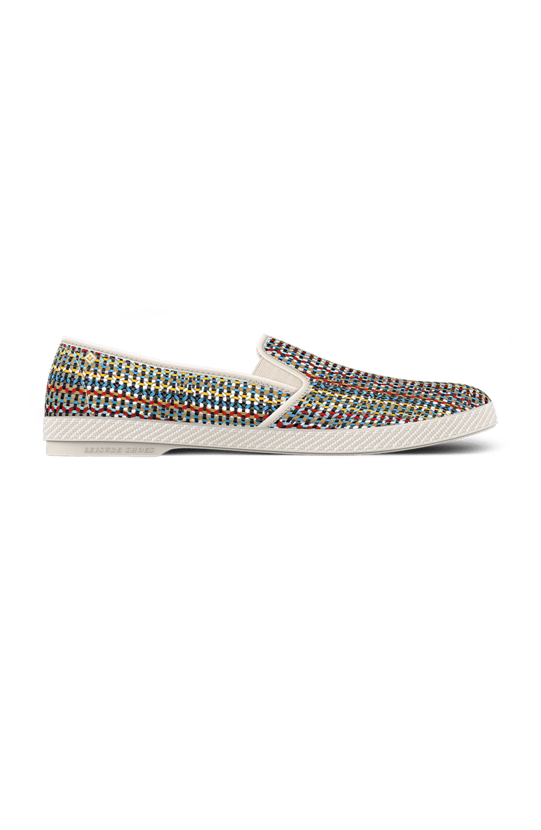 Rivieras Lord Woven Leatherette Slip-On Loafer, Main, color, Multi