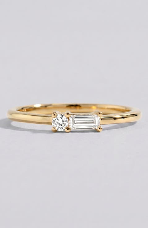Dainty Baguette Ring