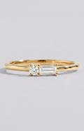 Mint & Lily Dainty Baguette Ring
