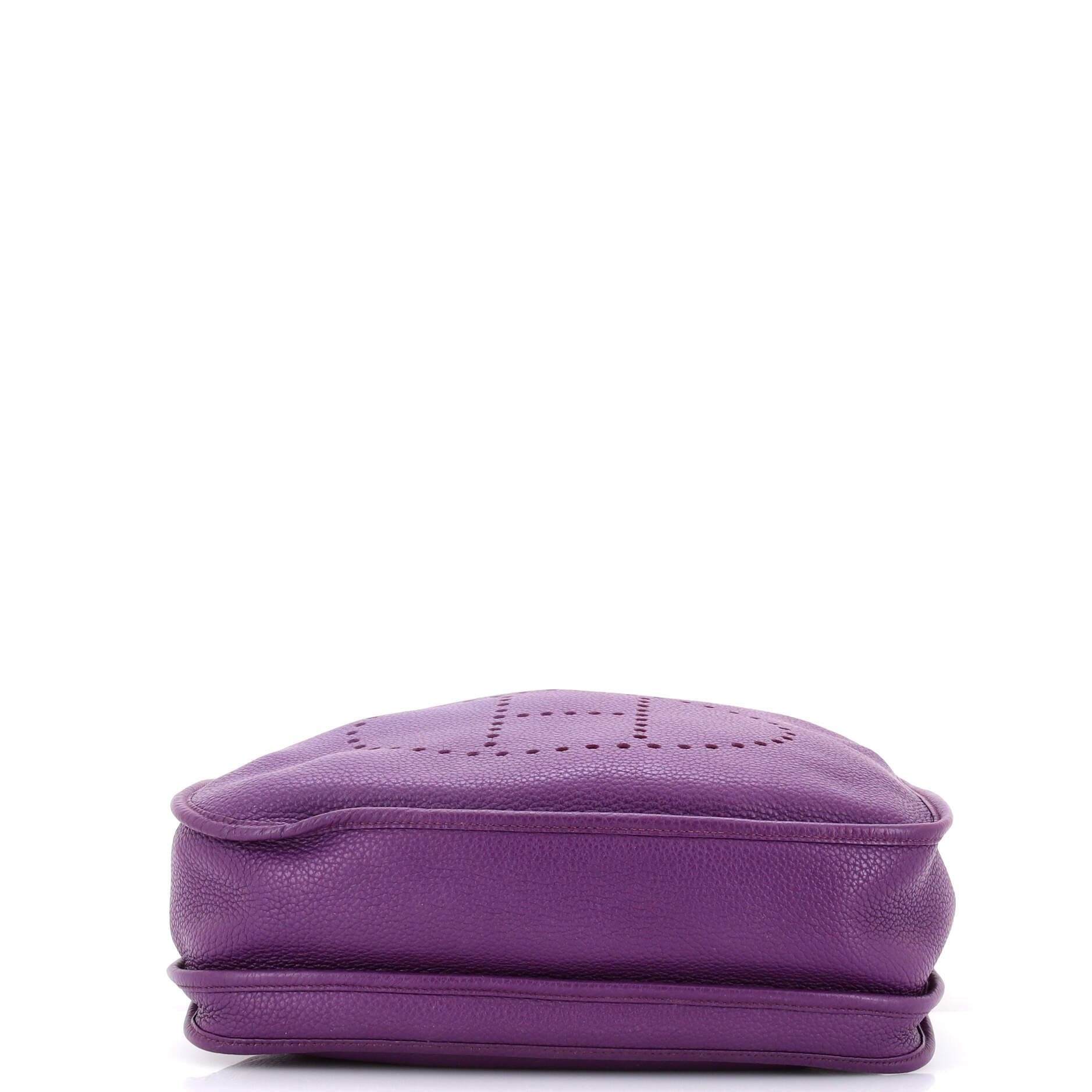 Pre-Owned Hermes Evelyne Bag Gen III Clemence GM, Alternate, color, Ultraviolet