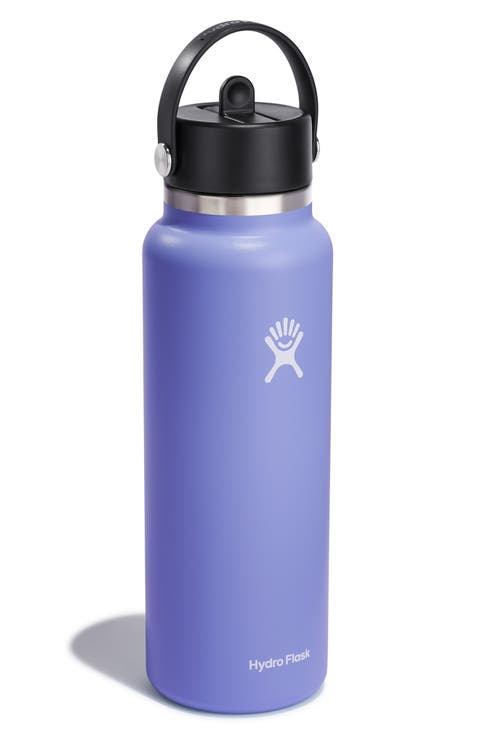 40-Ounce Wide Flex Straw Cap Water Bottle