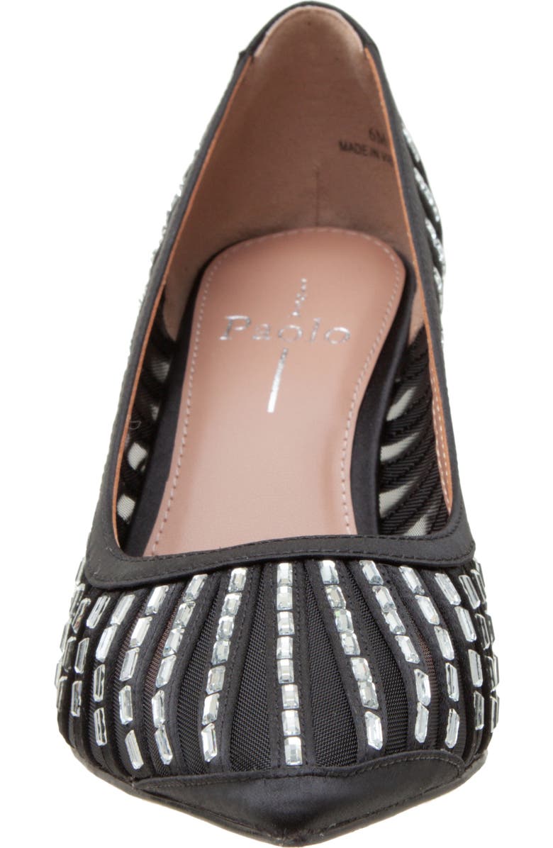 Linea Paolo Paola Pointed Toe Pump, Alternate, color, Black