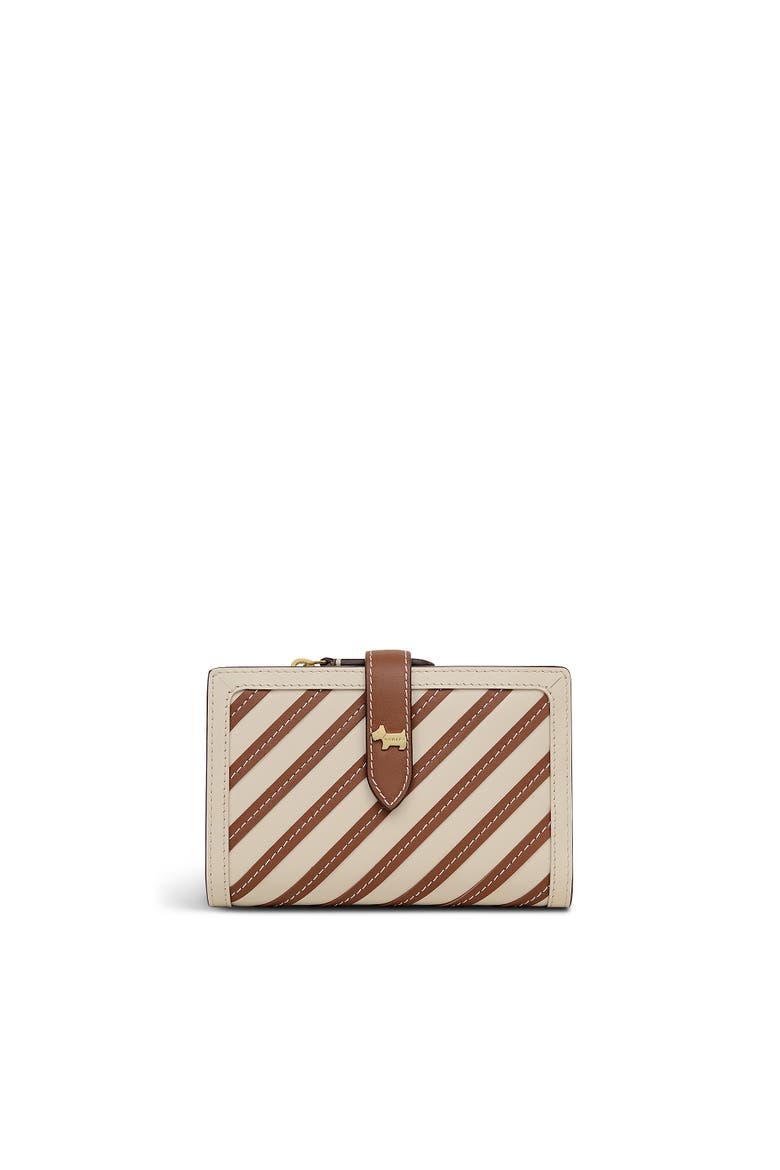 Willis Street - Stripe Medium Bifold Wallet, Main, color, Salt Lake