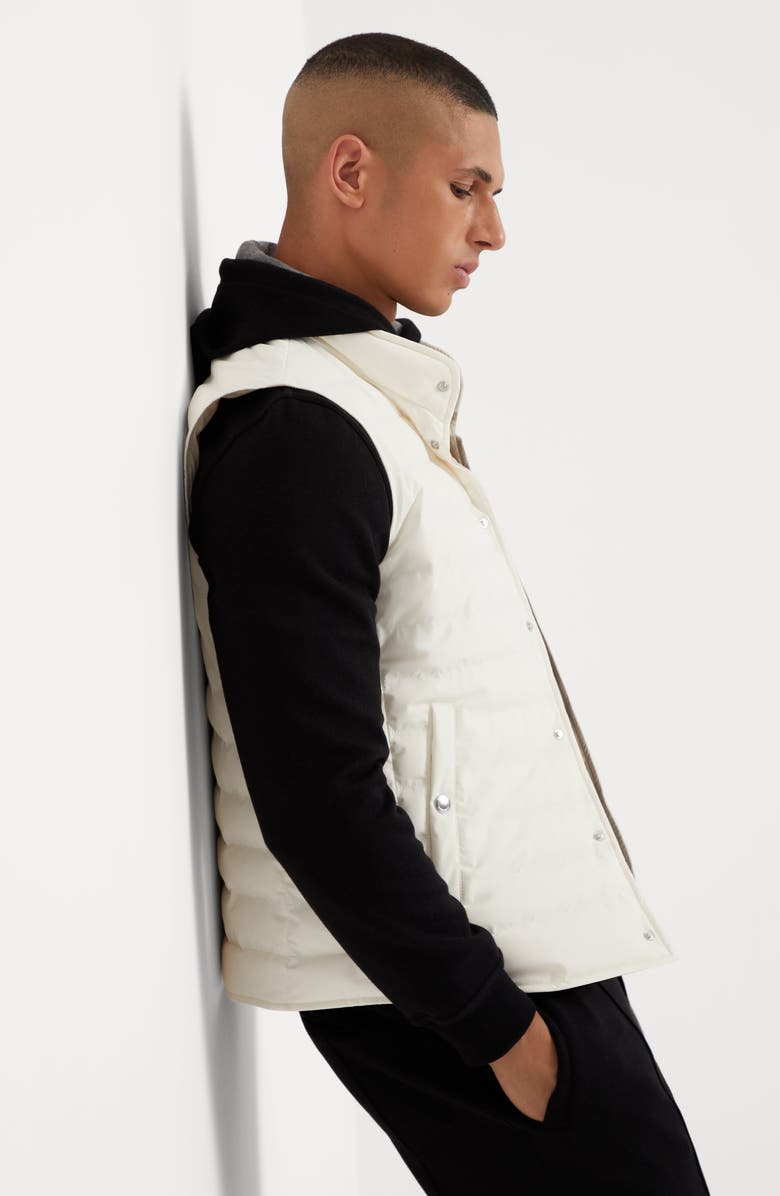 Brunello Cucinelli Lightweight down vest, Alternate, color, 