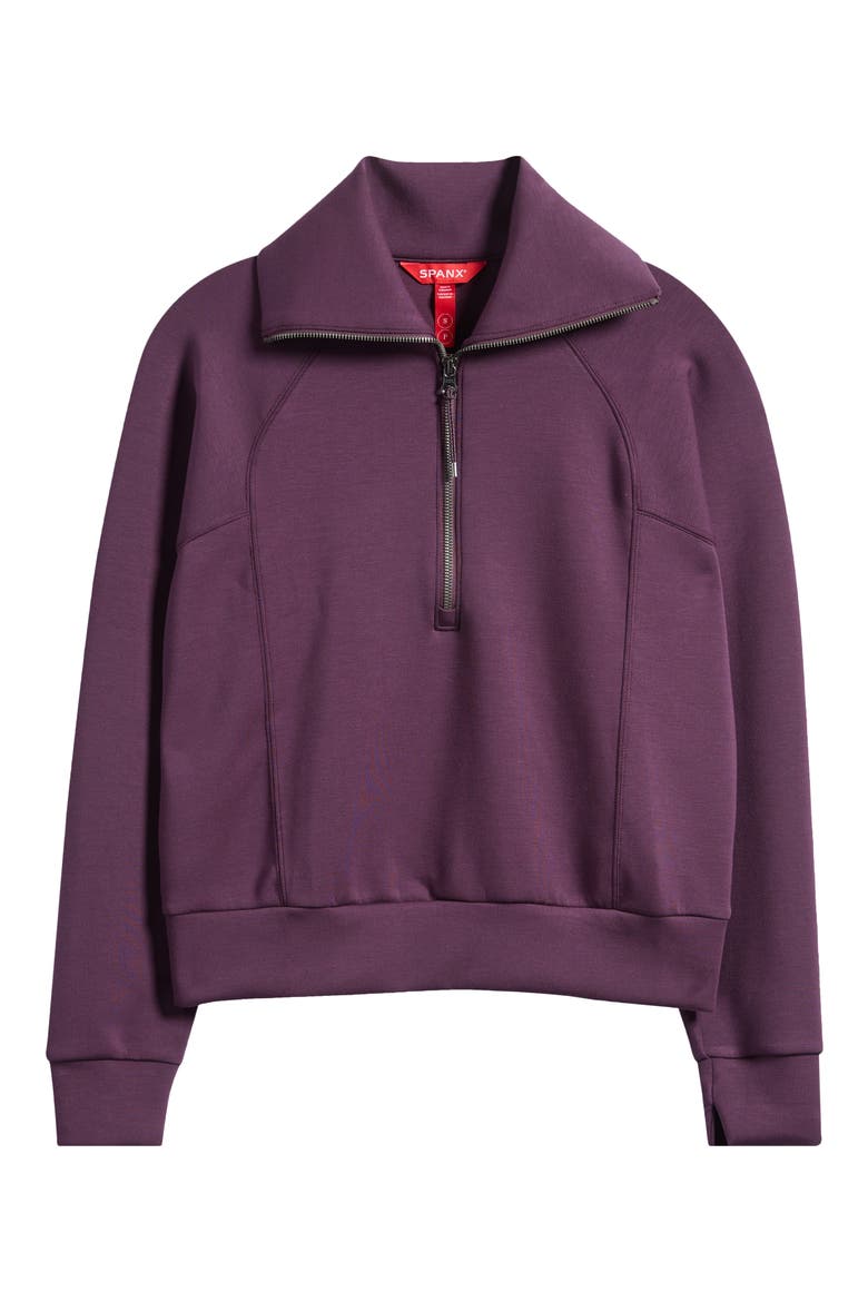 AirEssentials Half Zip Sweatshirt, Alternate, color, BLACKBERRY