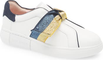 Kate Spade New York lexi glitter ribbon sneaker (Women