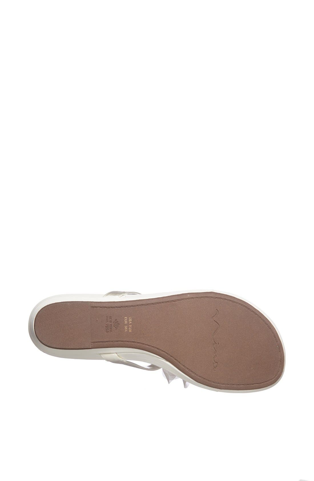 Nina 'Margery' Thong Sandal, Alternate, color, 