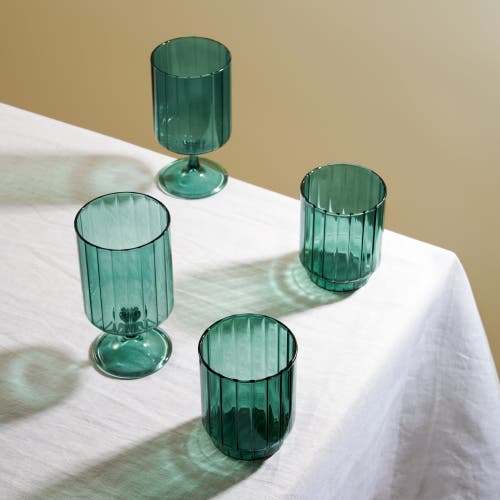 Twine Malachite Optic Tumblers Set Of 2
