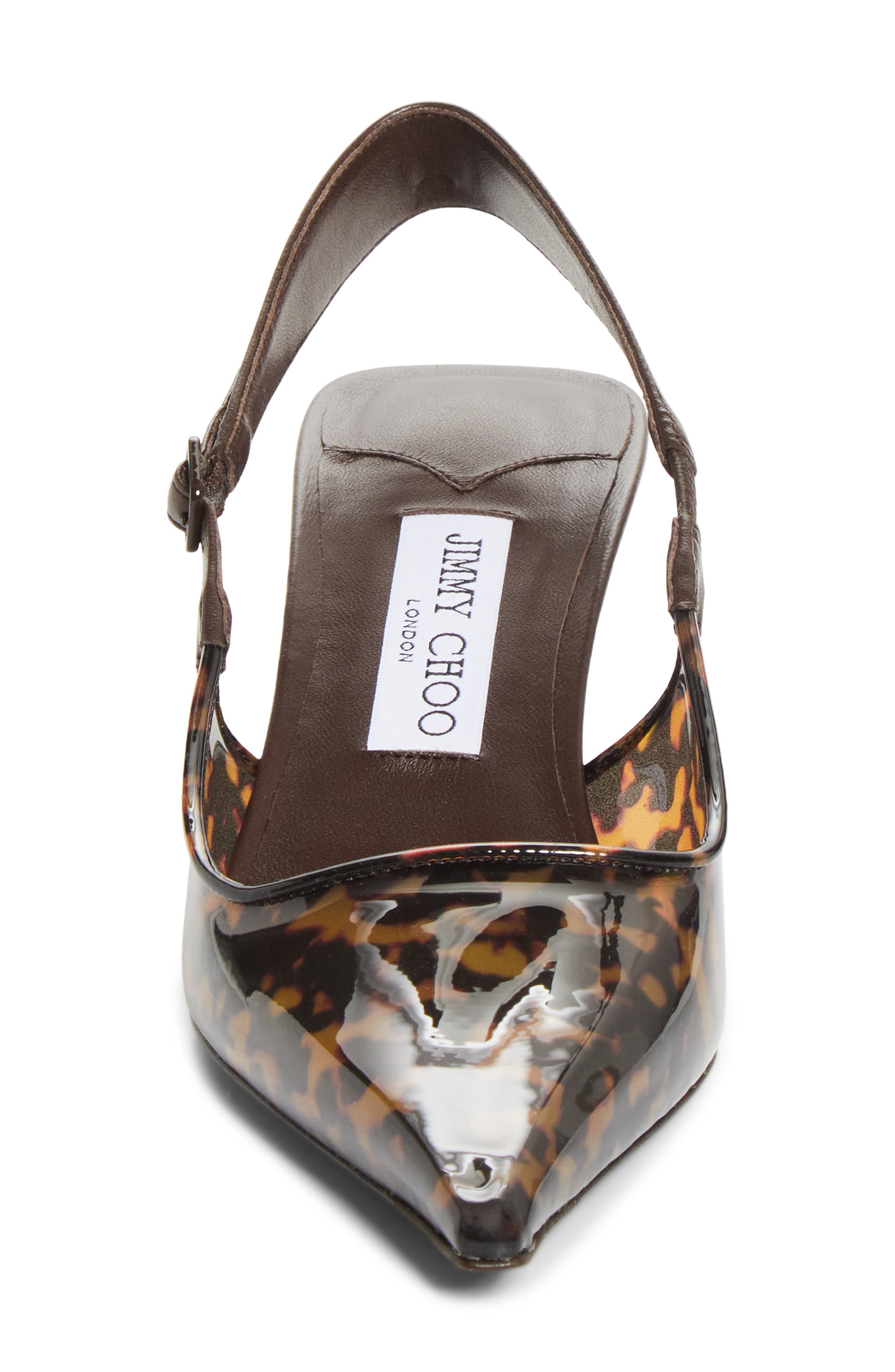 Jimmy Choo Amel Pointed Toe Slingback Pump, Alternate, color, 