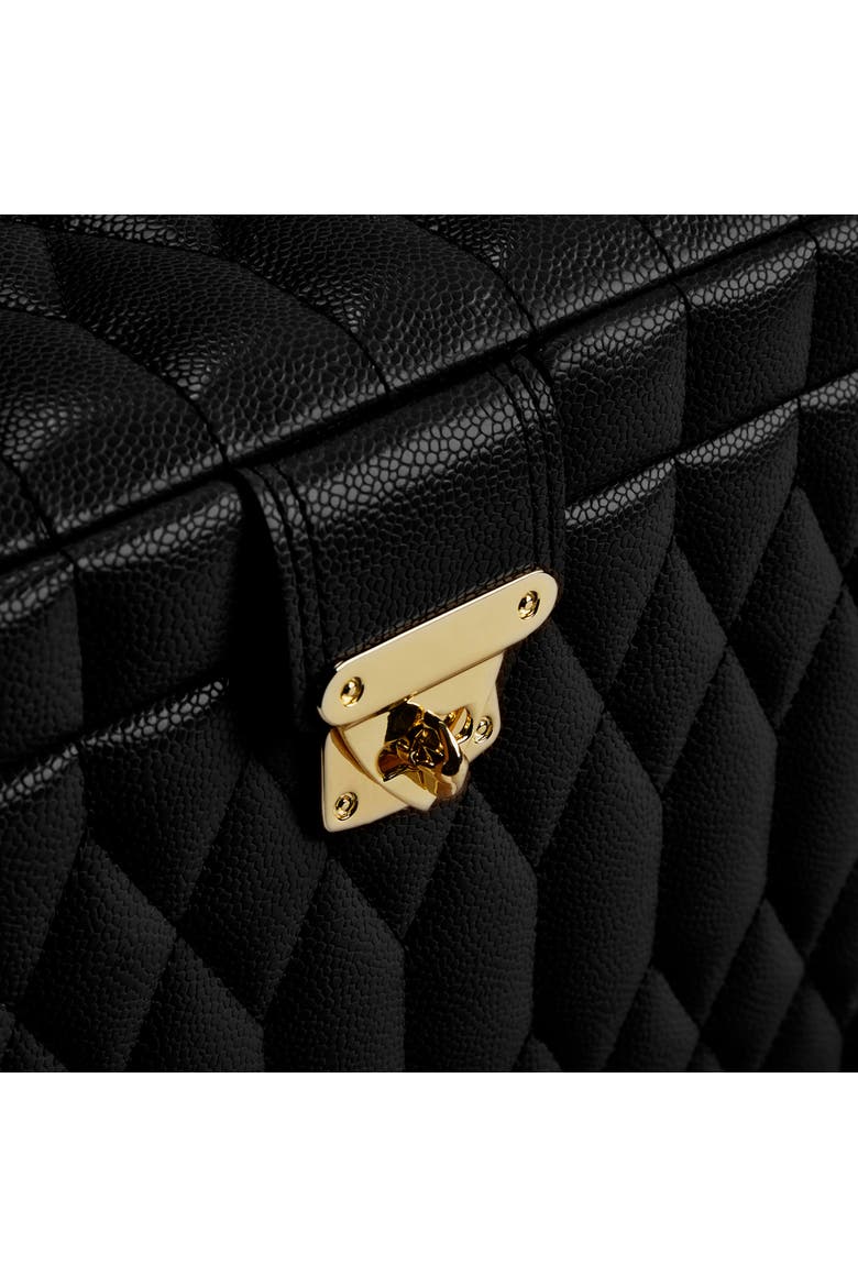 Lauren Large Jewelry Box, Alternate, color, Black