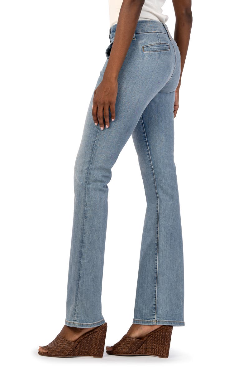 KUT from the Kloth Natalie Mid Rise Trouser Flare Jeans, Alternate, color,