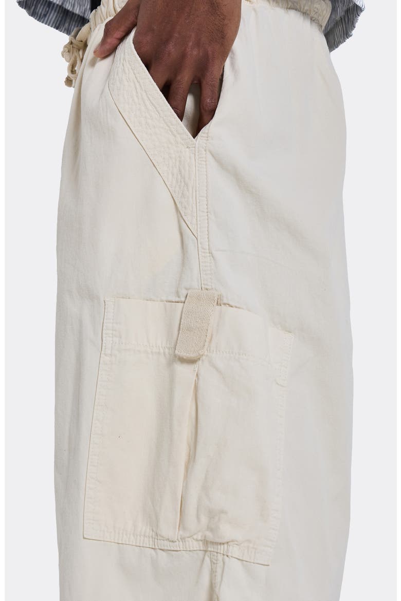 Oversize Cargo Shorts, Alternate, color, ECRU