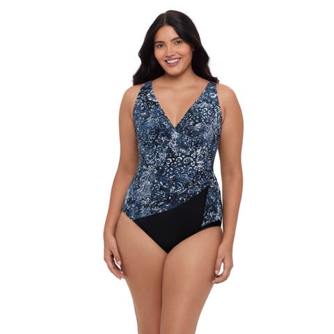 Vera Side-Tie One-Piece Control Swimsuit