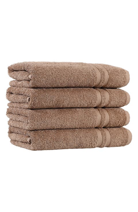 Denzi Turkish Cotton Hand Towel - Set of 4