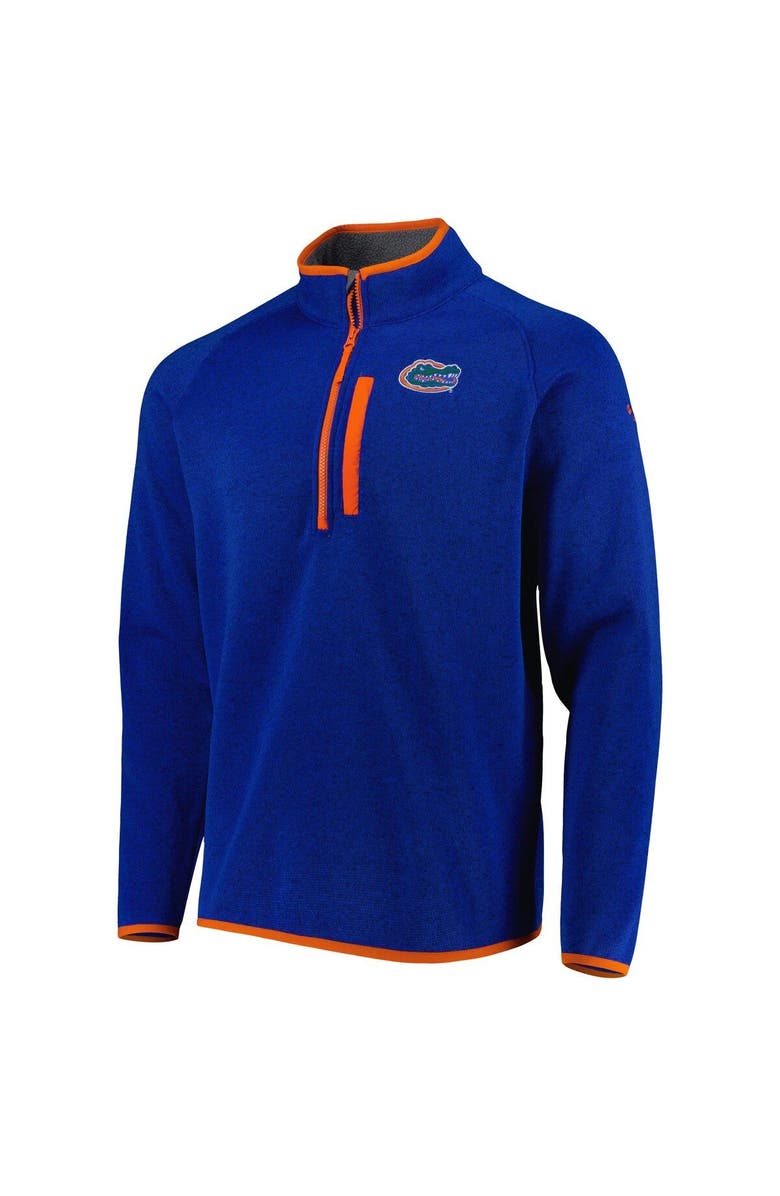 Columbia Men's Columbia Royal Florida Gators Canyon Point Omni-Shield Raglan Half-Zip Top, Alternate, color, 