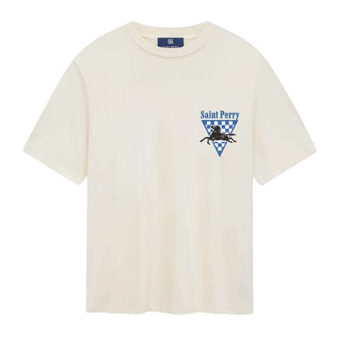 Horse Power Ferrari Tee Off-white