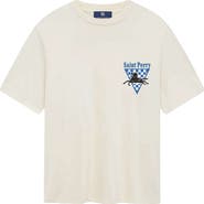SAINT PERRY Horse Power Ferrari Tee Off-white