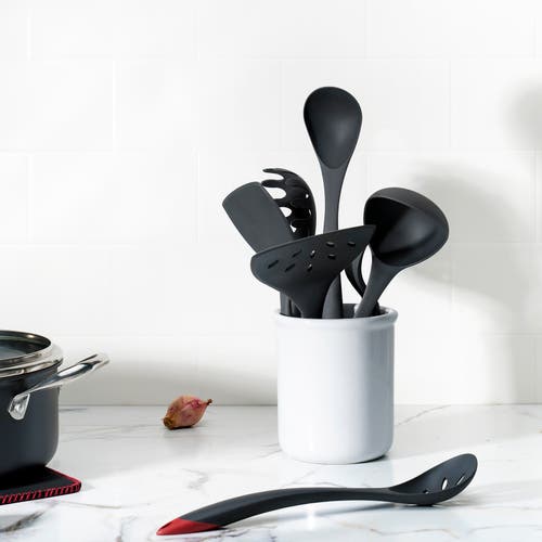 Cuisipro Fiberglass Pasta Server In Black