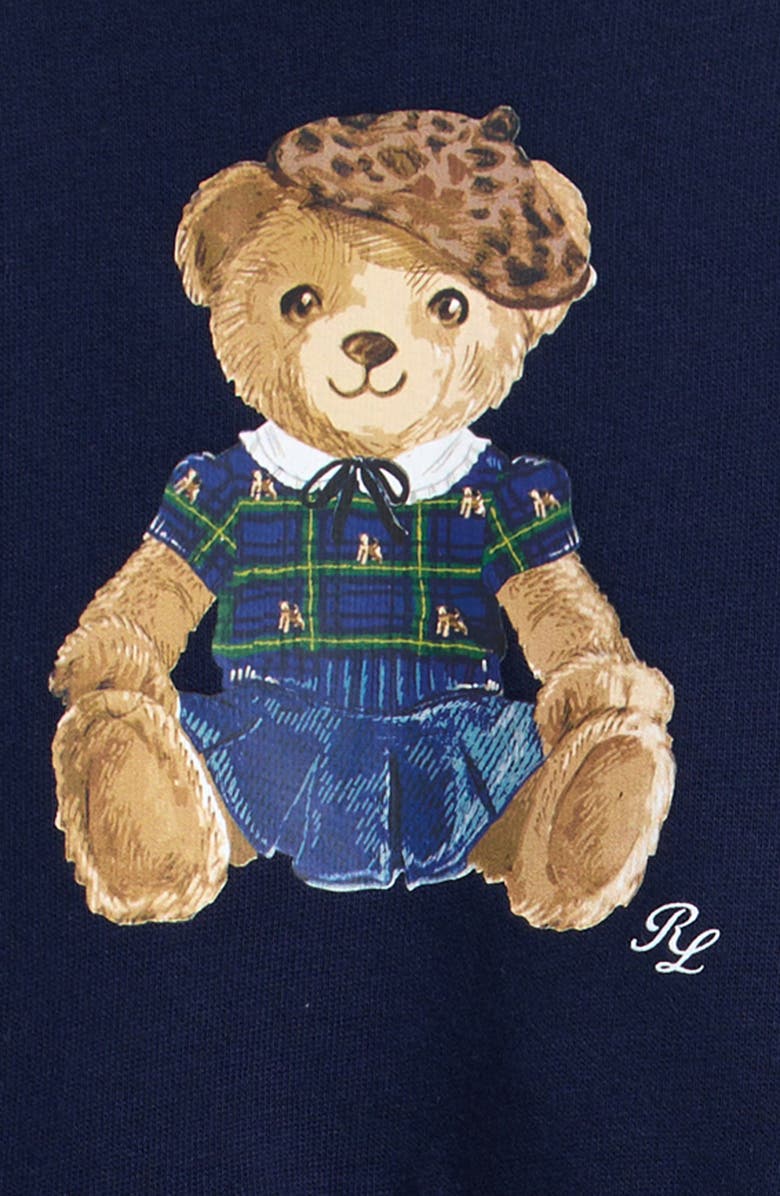 Ralph Lauren Bear Fleece Sweatshirt & Joggers Set, Alternate, color,