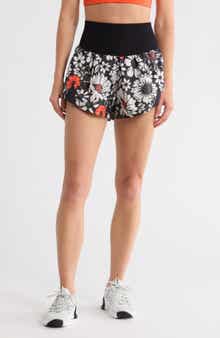 Free People FP Movement Carpe Diem Stripe Shorts