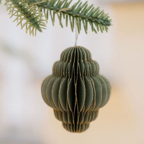 Cg Hunter 3" Paper Honeycomb Assorted Ornament