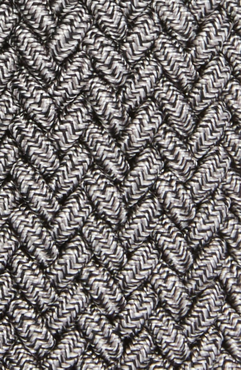 Torino Braided Mélange Belts, Alternate, color, Grey