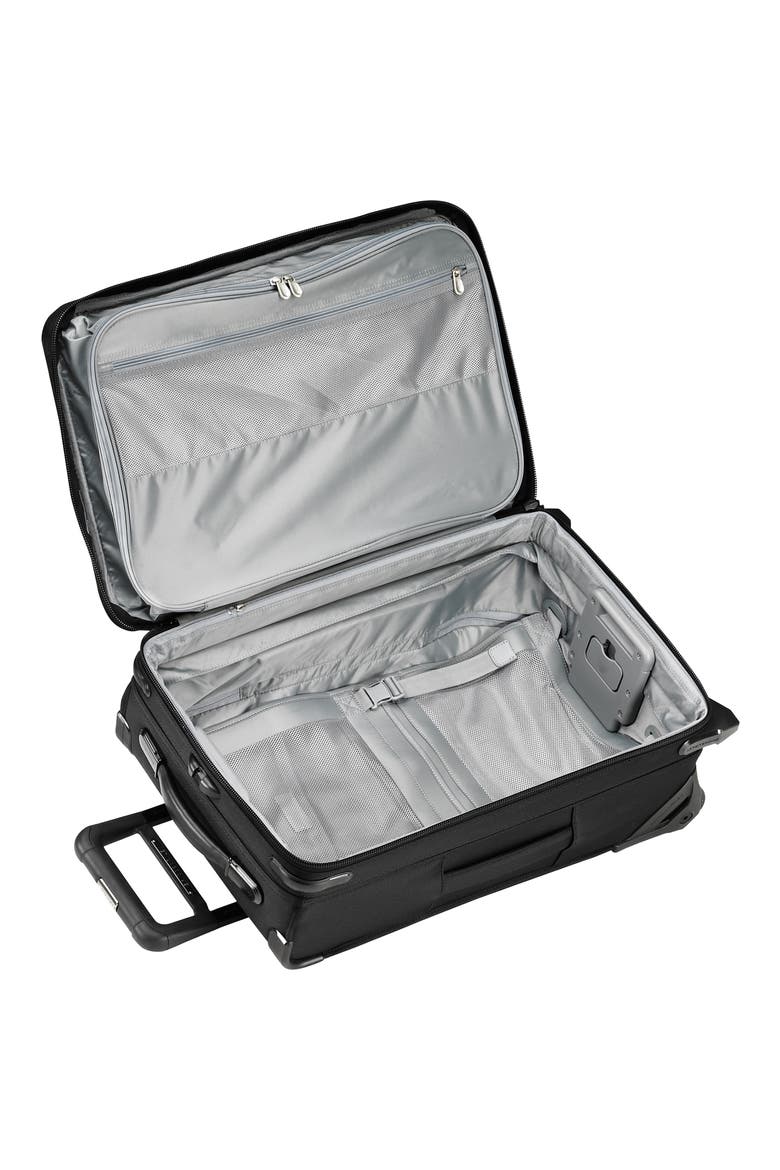Baseline 22-Inch Expandable Wheeled Carry-On, Alternate, color, BLACK