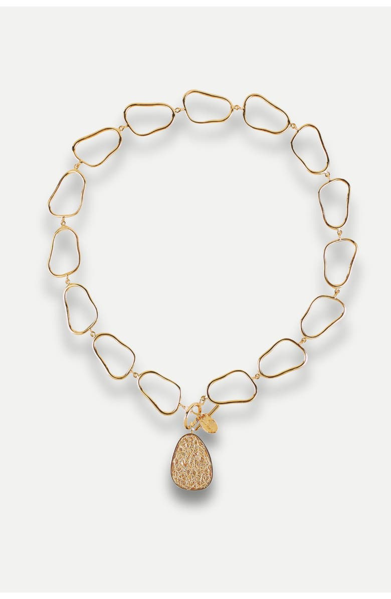 Daniela Millan Jewelry Elixir Pendant Necklace, Main, color, Gold
