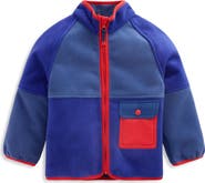Mini Boden Kids' Windproof Fleece Jacket