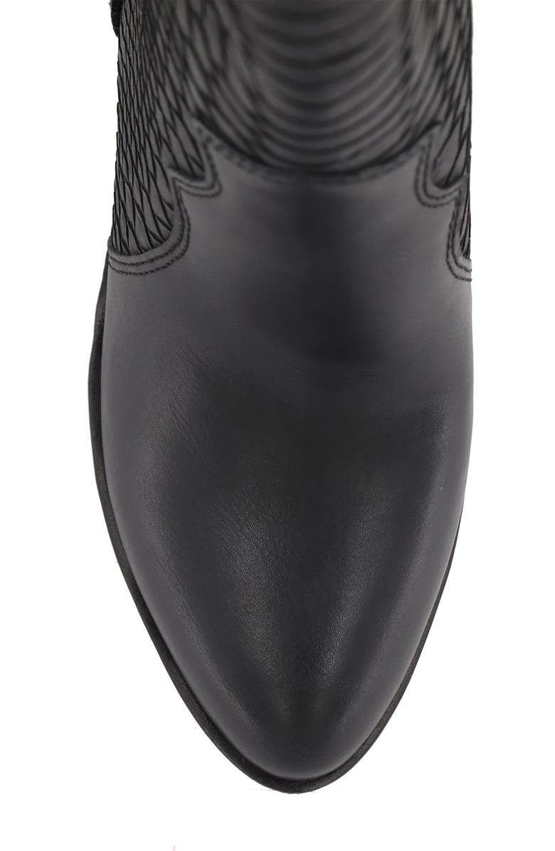 MIA Cindy Embossed Western Cowboy Boot, Alternate, color,