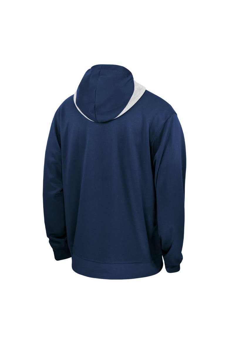 Men's Nike Navy Ole Miss Rebels Basketball Spotlight Performance Pullover Hoodie, Alternate, color, Navy