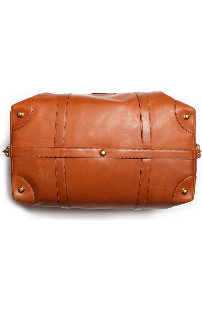 Ghurka Cavalier II Leather Duffel Bag, Alternate, color,